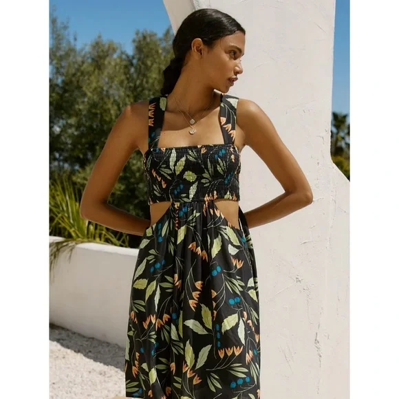 Anthropologie x Brenda Quinn Cut Out Mini Dress - Picture 1 of 4